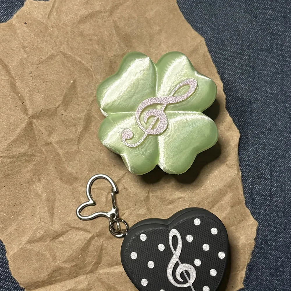 Kawaii Treble Clef Clover Cable Tidy