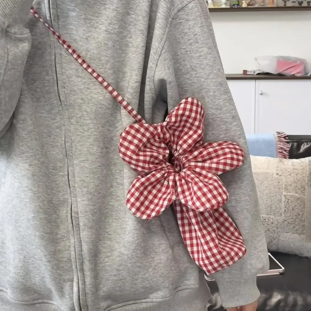 Drawstring Flower Petal Purse (3 Colours) - Ice Cream Cake