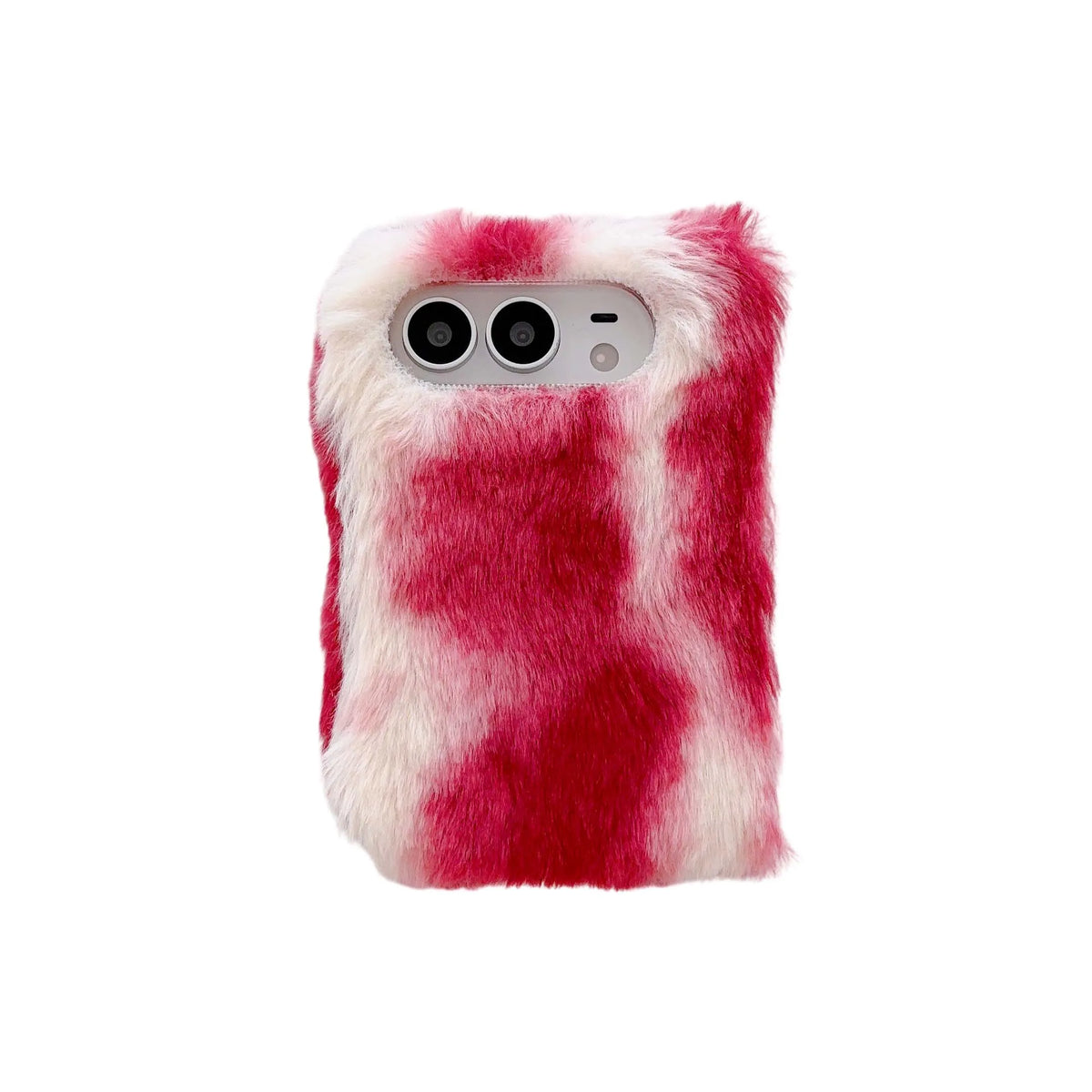 Gradient Plush Case for iPhone Duo