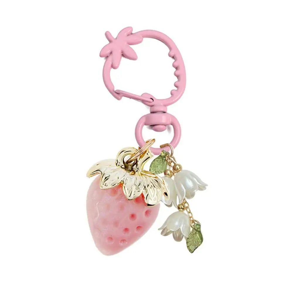 y2K Fruit Charm Strap Clip-On Keychain