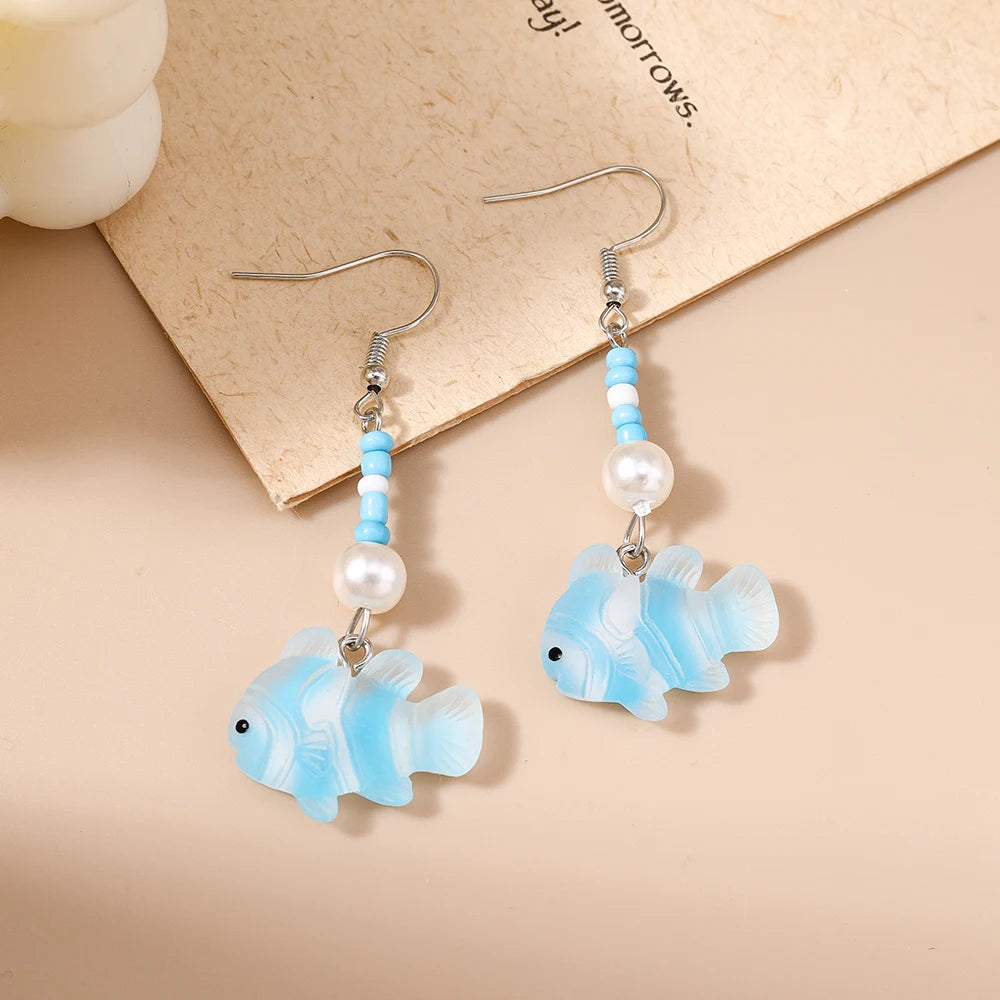 Clownfish Earrings and Necklaces