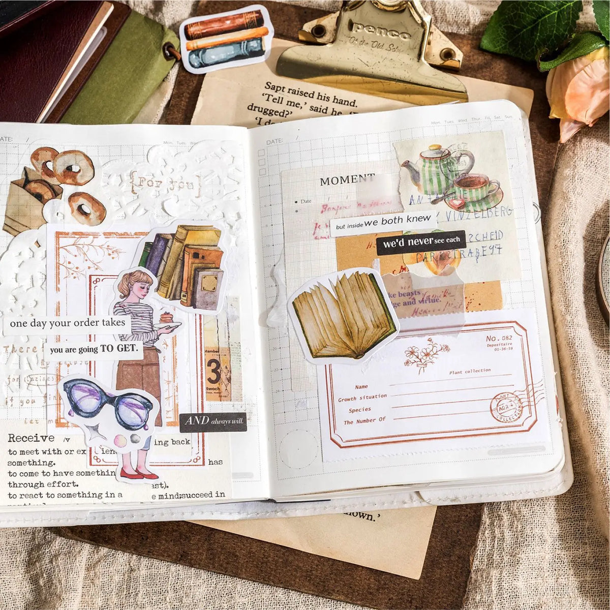 Book Lover Sticker Pack (46 Stickers)