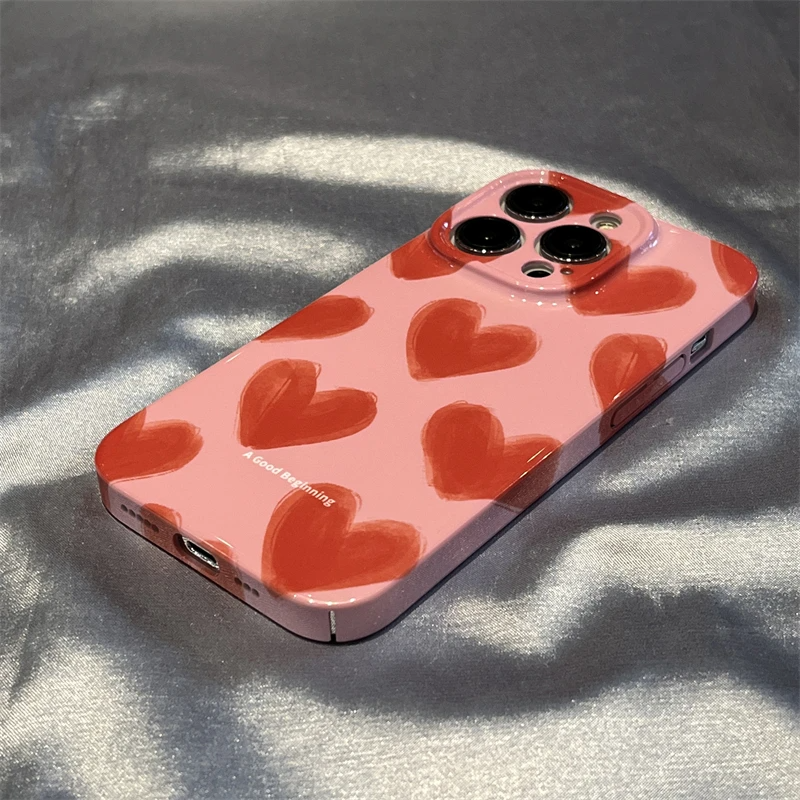 Heart Pattern iPhone Case (2 Colours)