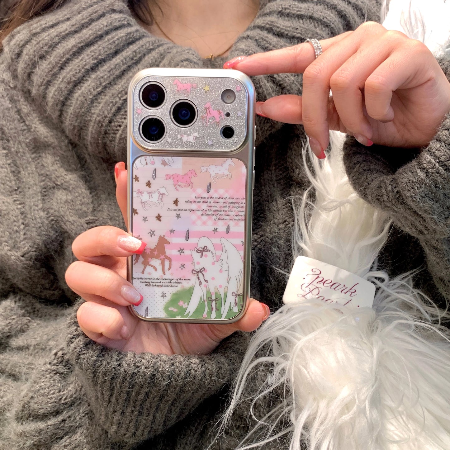 Dreamy Ponies iPhone Case