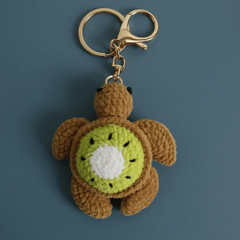 Handmade Crochet Ocean Friends Keychain Charm