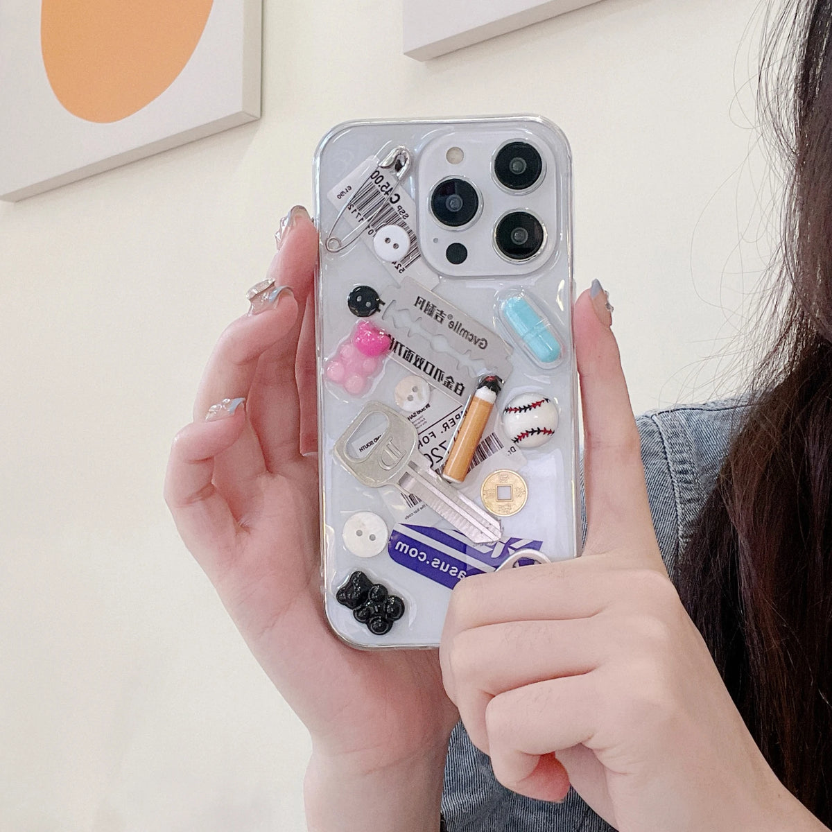 Sidewalk Trash 3D iPhone Case