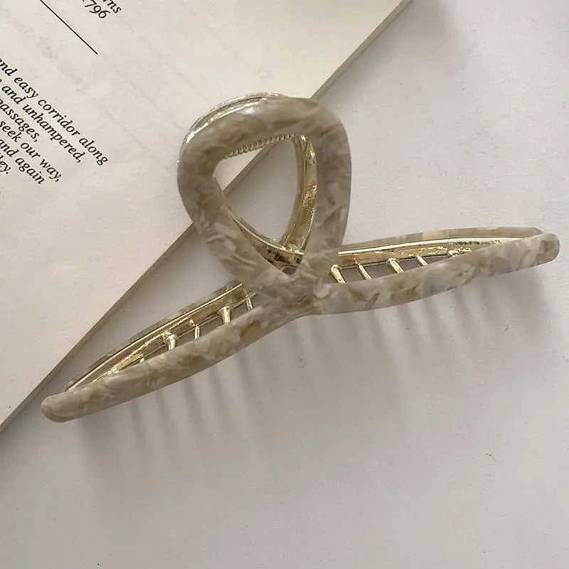 Bow Shaped Hair Claw Clip