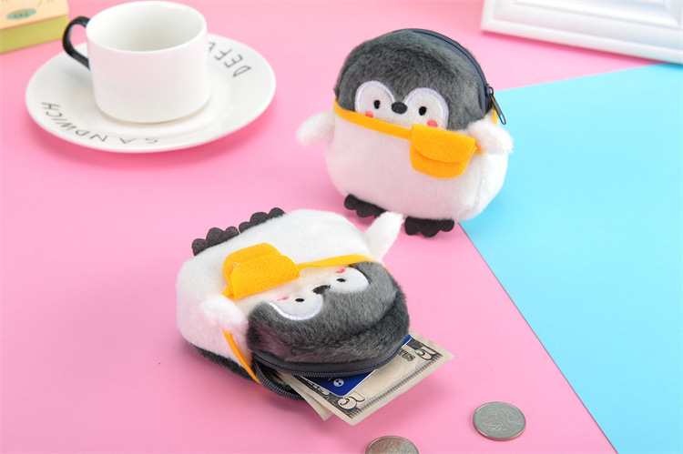 Plush Penguin Coin Purse (2 Designs)