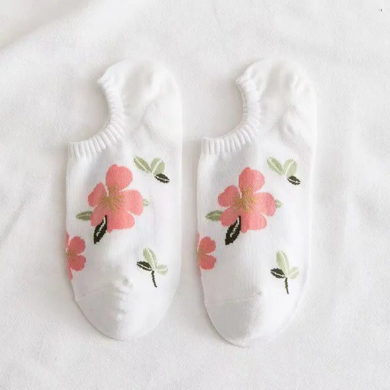 Flower Power Crew Socks