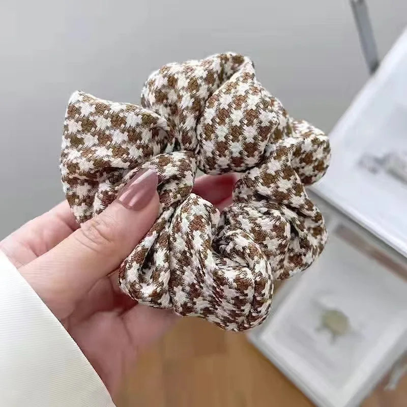 Coffee Time Hair Scrunchie Set