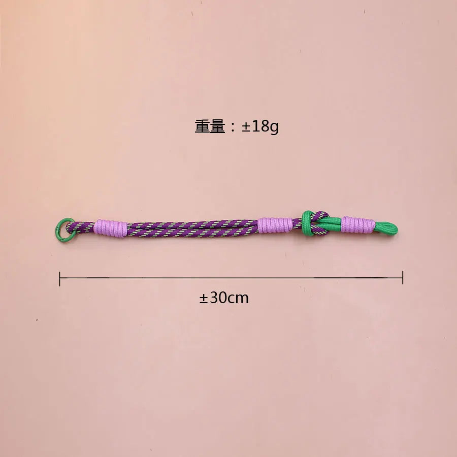Detachable braided wrist strap—suitable for mobile phones, figurines, keychains, bags, and water bottle accessories. - Ice Cream Cake