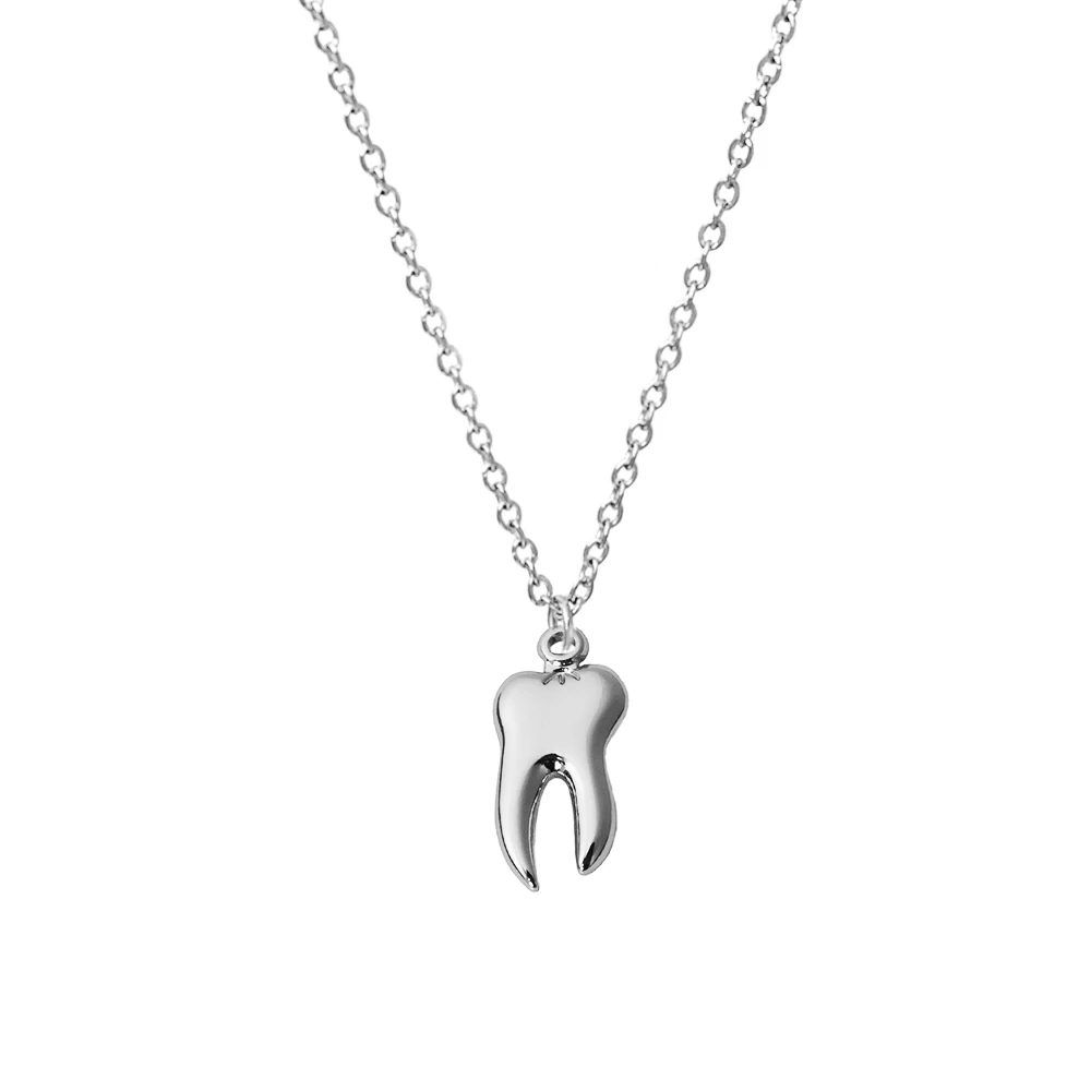 Tooth Charm Necklace (2 Colours)