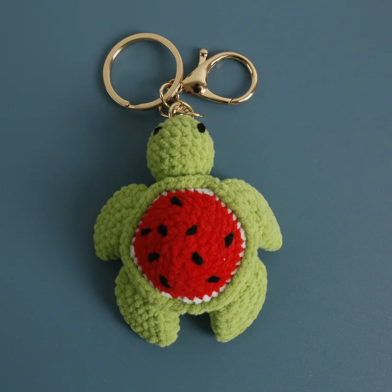 Handmade Crochet Ocean Friends Keychain Charm