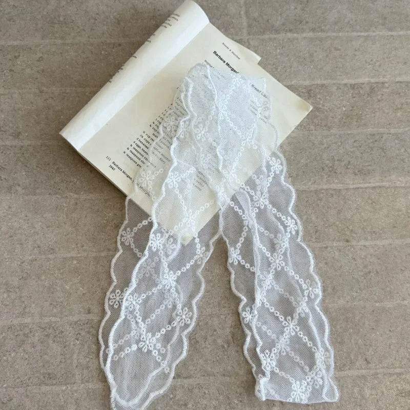 Lace Skinny Scarf