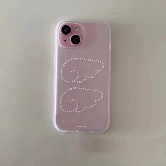 y2K Starry Angel Wings iPhone Case - Ice Cream Cake