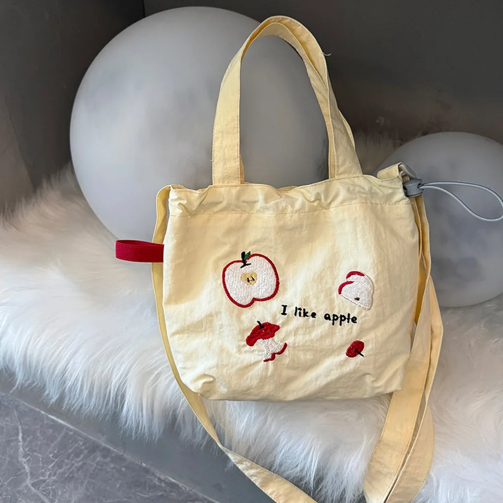 Puppy Dog Applique Mini Tote - Ice Cream Cake