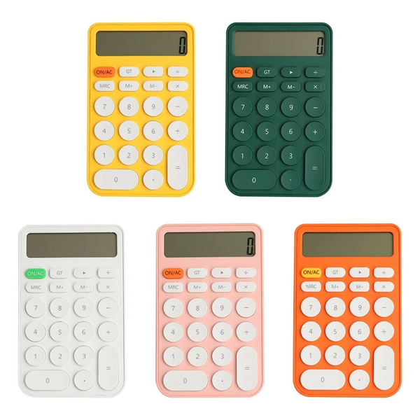 Vintage Style Calculators (6 Colours)