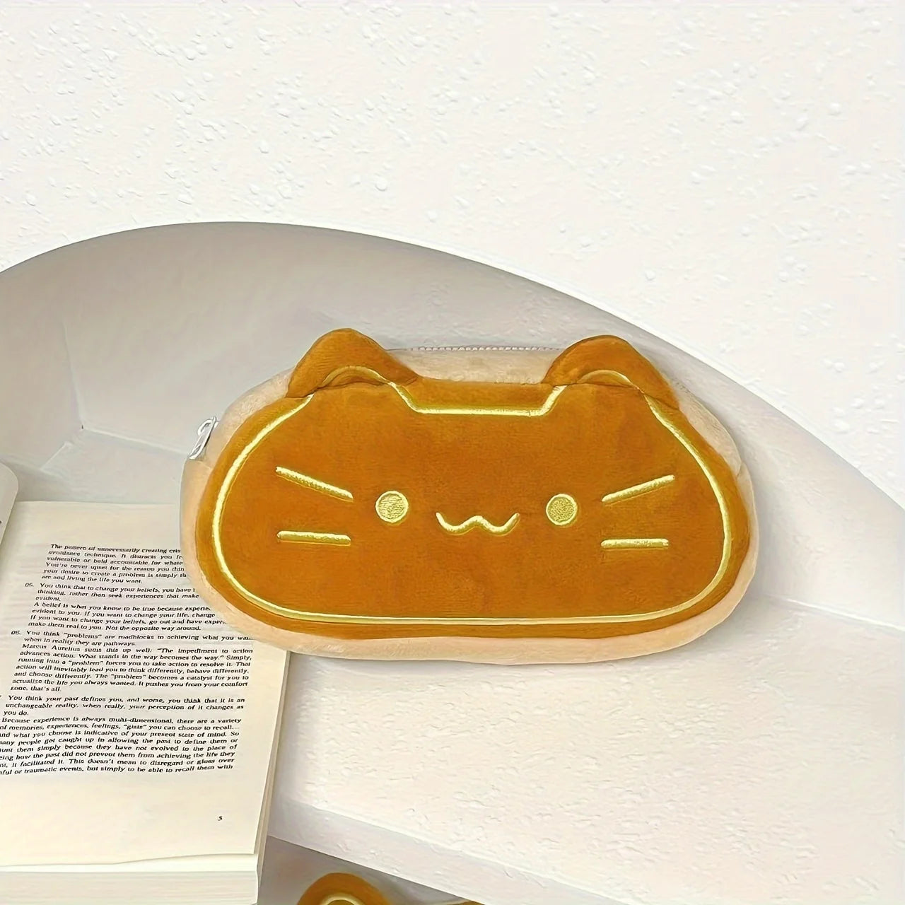 Caramel Pencake Cat Pencil Case - Ice Cream Cake