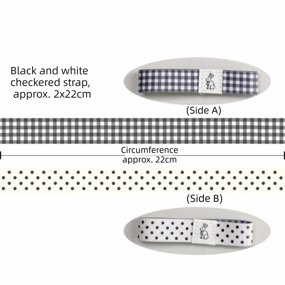 Bunnies and Sweets Notebook Elastic Strap