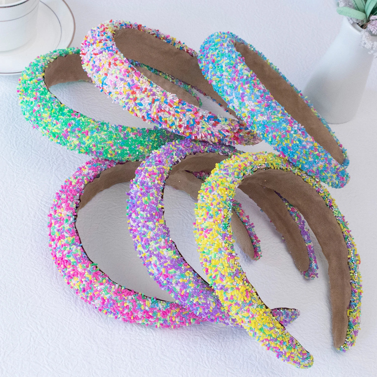 Rainbow Sprinkle Headband