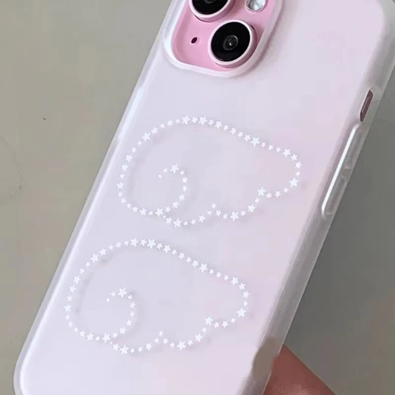 y2K Starry Angel Wings iPhone Case