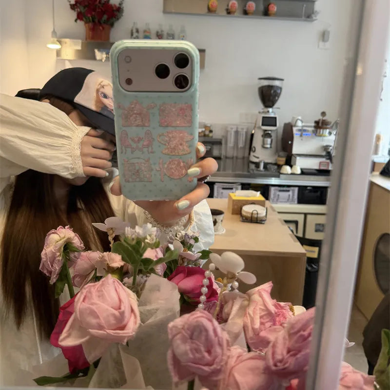 Garden Tea Party iPhone Case