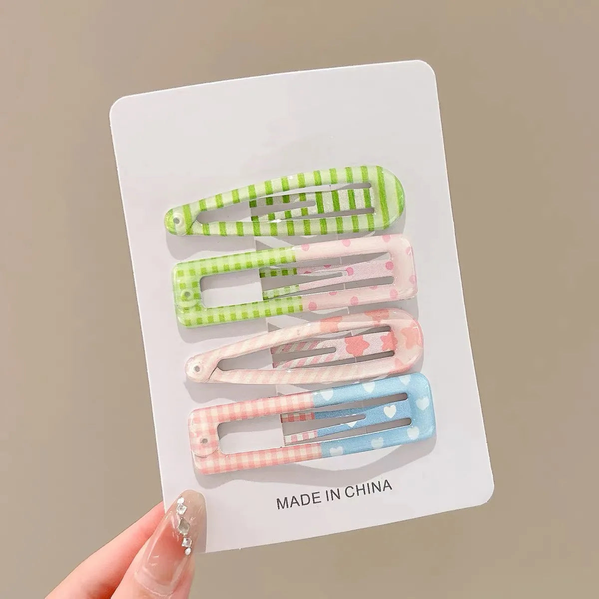 Showa Pop Hair Clips - Ice Cream Cake
