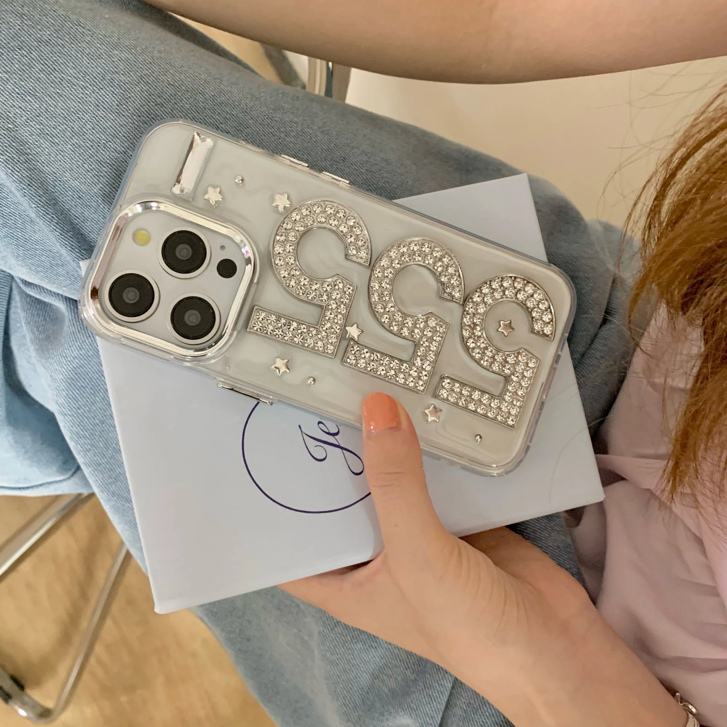 Bedazzled 555 iPhone Case