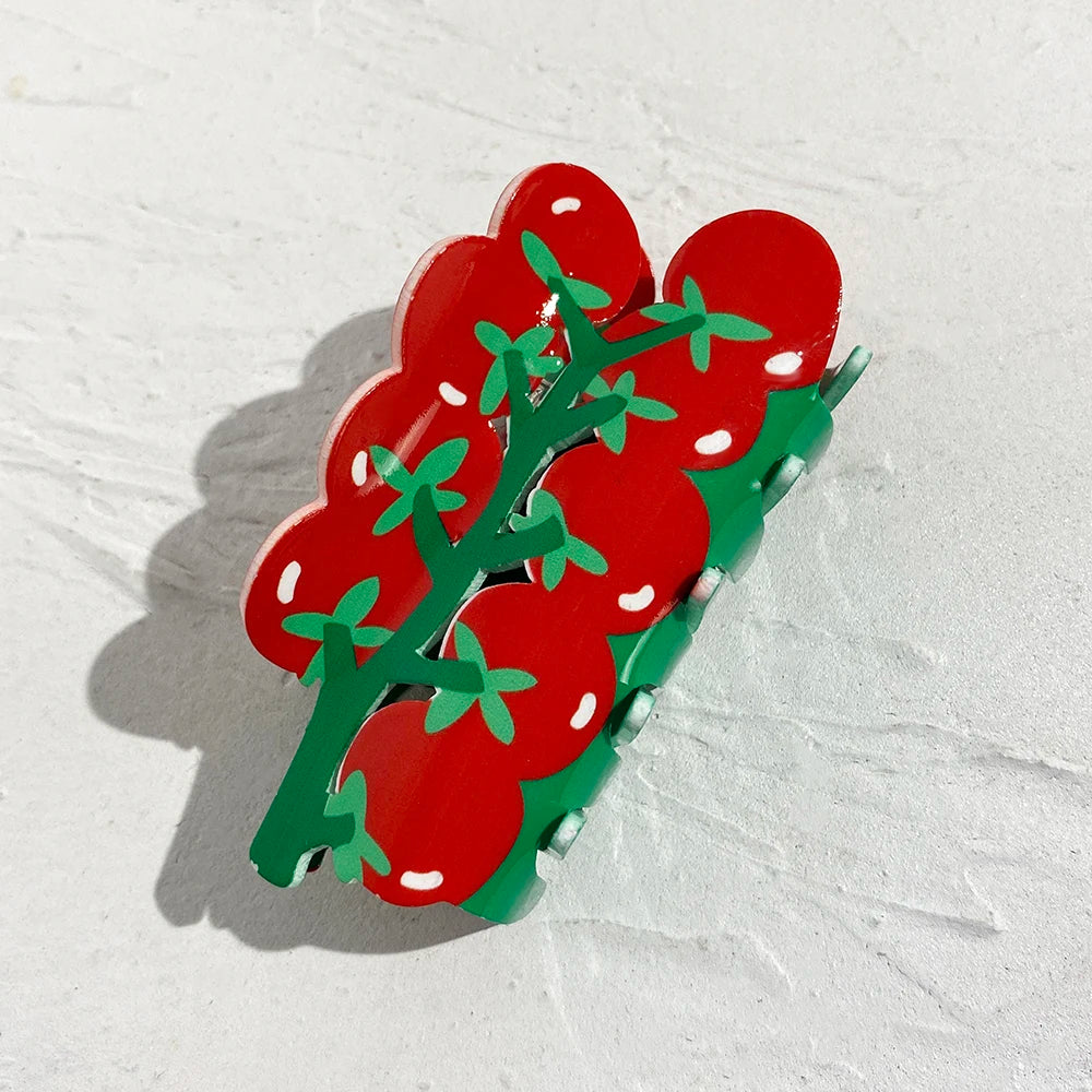 Tomato Bunch Hair Clip Claw