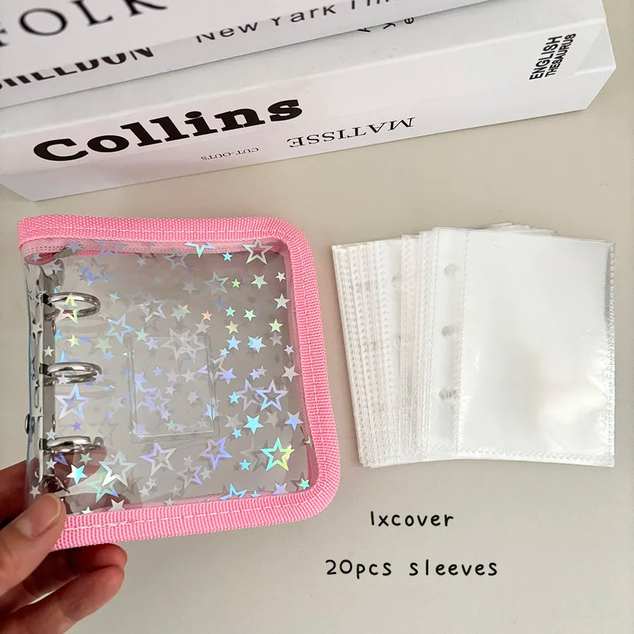 Mini Star Detail Ring Binder Album