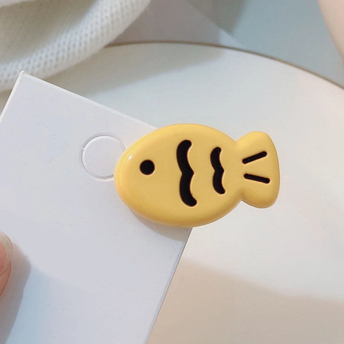 Mini Fish Hairclip - Ice Cream Cake