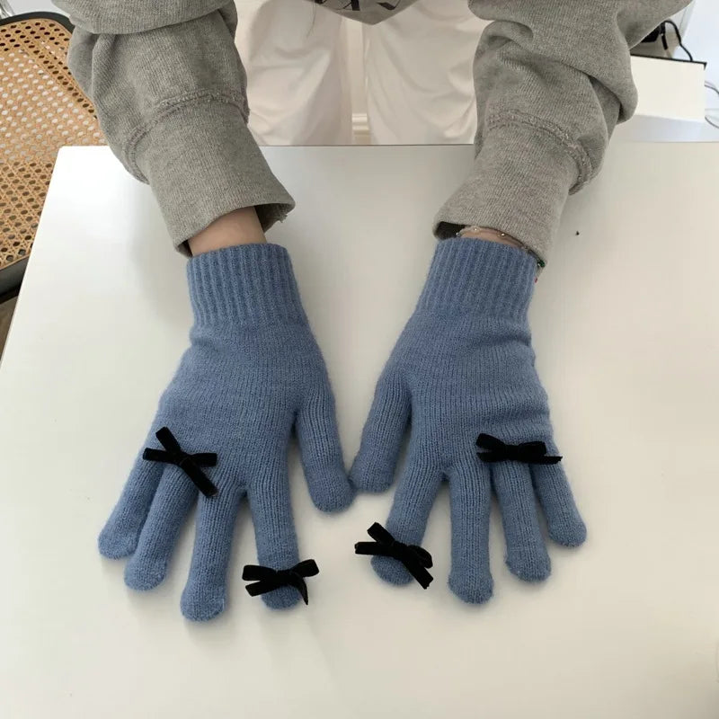 Coquette Ribbon Gloves (12 Colours)