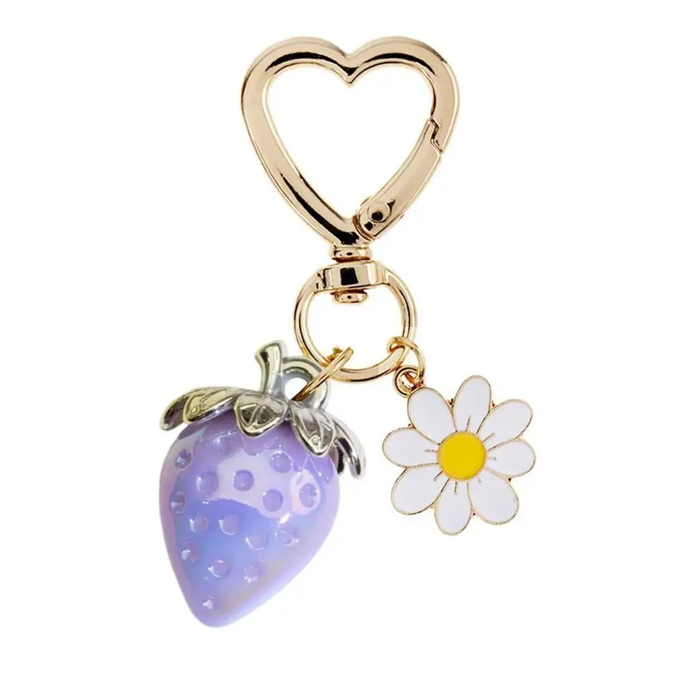 y2K Fruit Charm Strap Clip-On Keychain