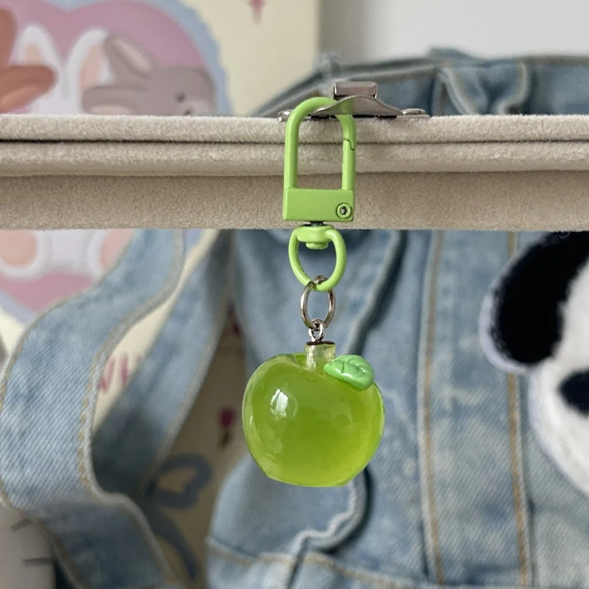 Candy Apple Clip-On Charm