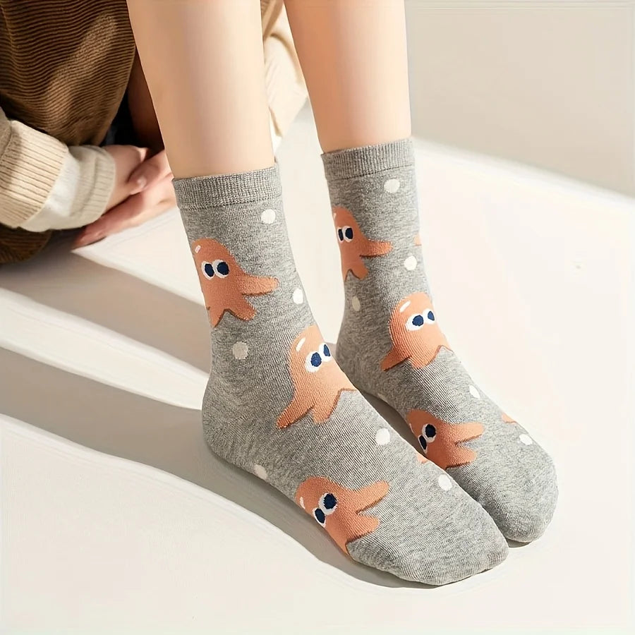 Snacktime Crew Sock Set (Set of 5 Pairs)