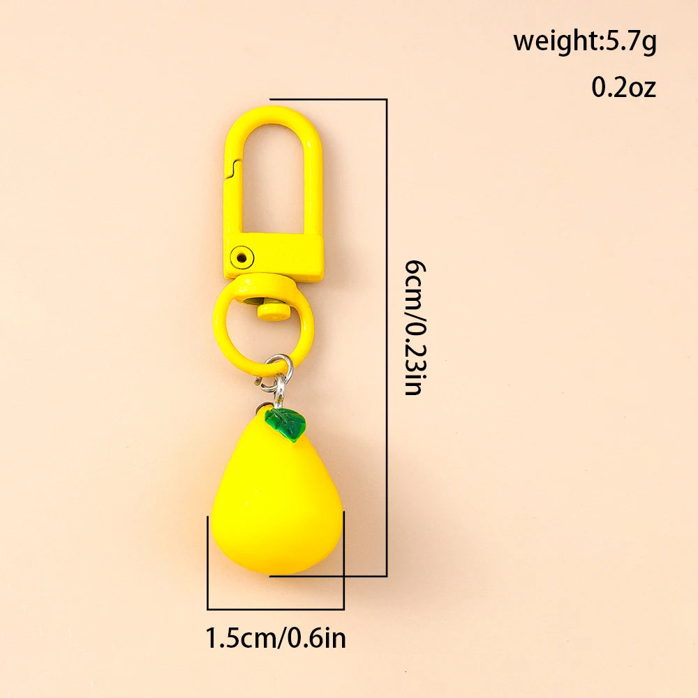 Juicy Fruit and Veg Clip-On Charms