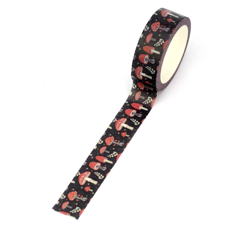 Mushroom Forest Washi Tape