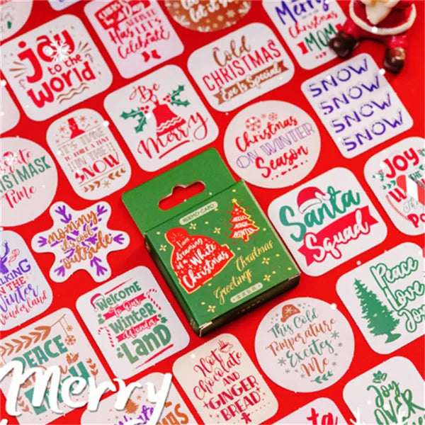 Christmas Time Sticker Pack (45 Stickers)