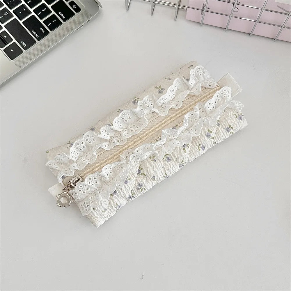 Quilted Cottagecore Pencil Case