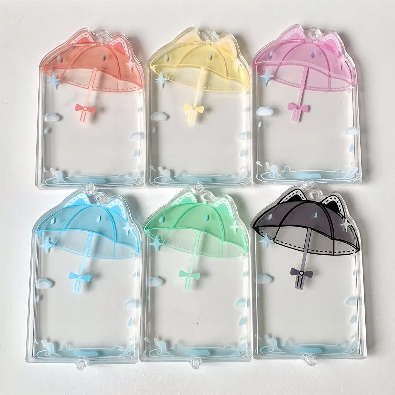 Rainy Day Umbrella Photocard Holder