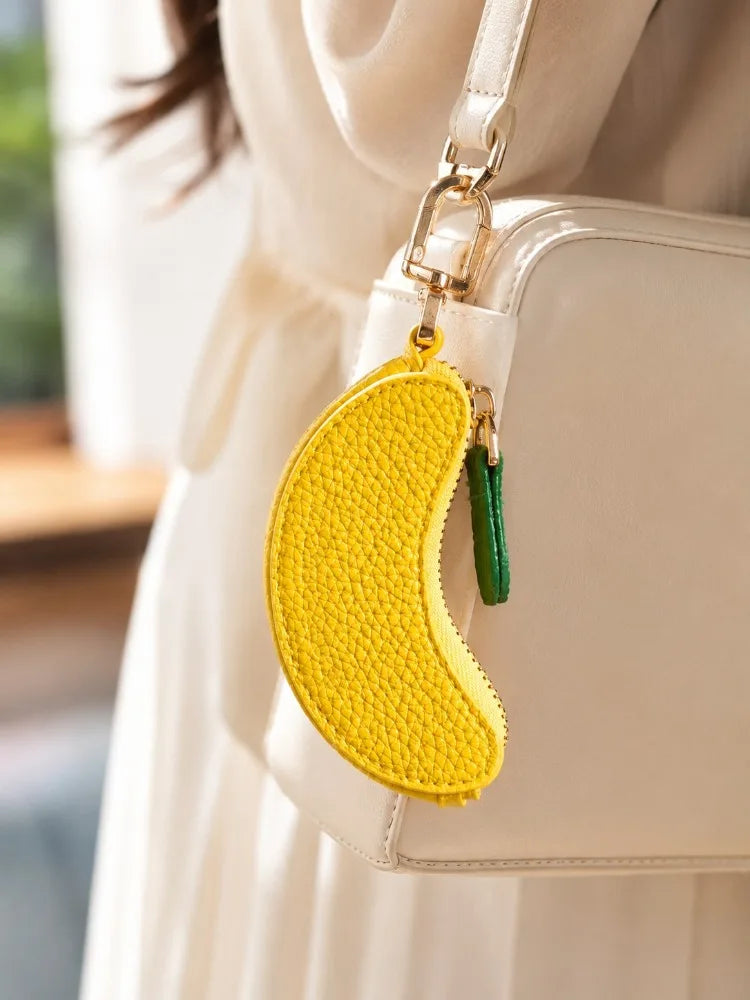 Fruit Shaped Mini Zipper Purse