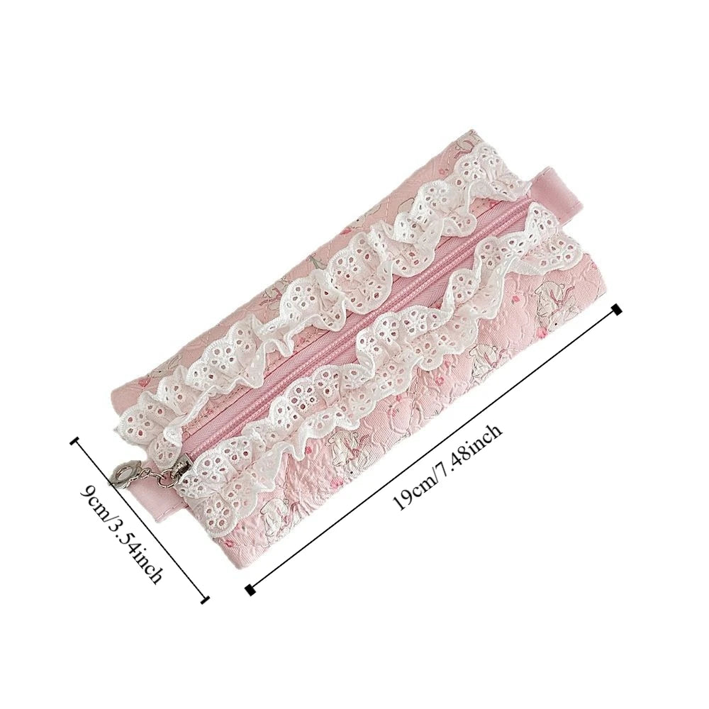 Quilted Cottagecore Pencil Case