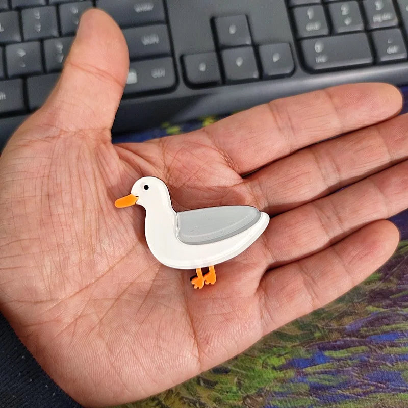 Seagull Brooches (Set of 3)