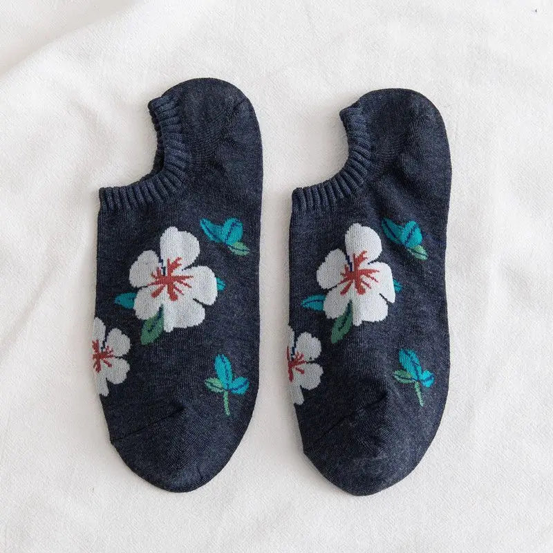 Flower Power Crew Socks