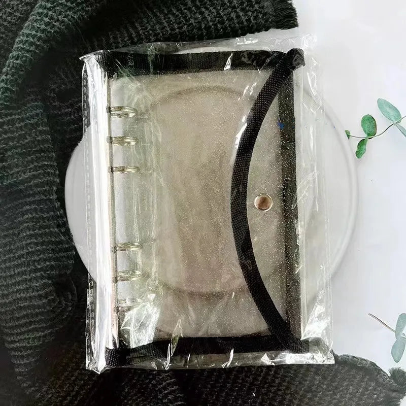 A6 Glitter Ring Binder