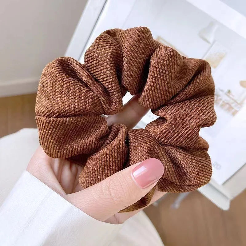Coffee Time Hair Scrunchie Set