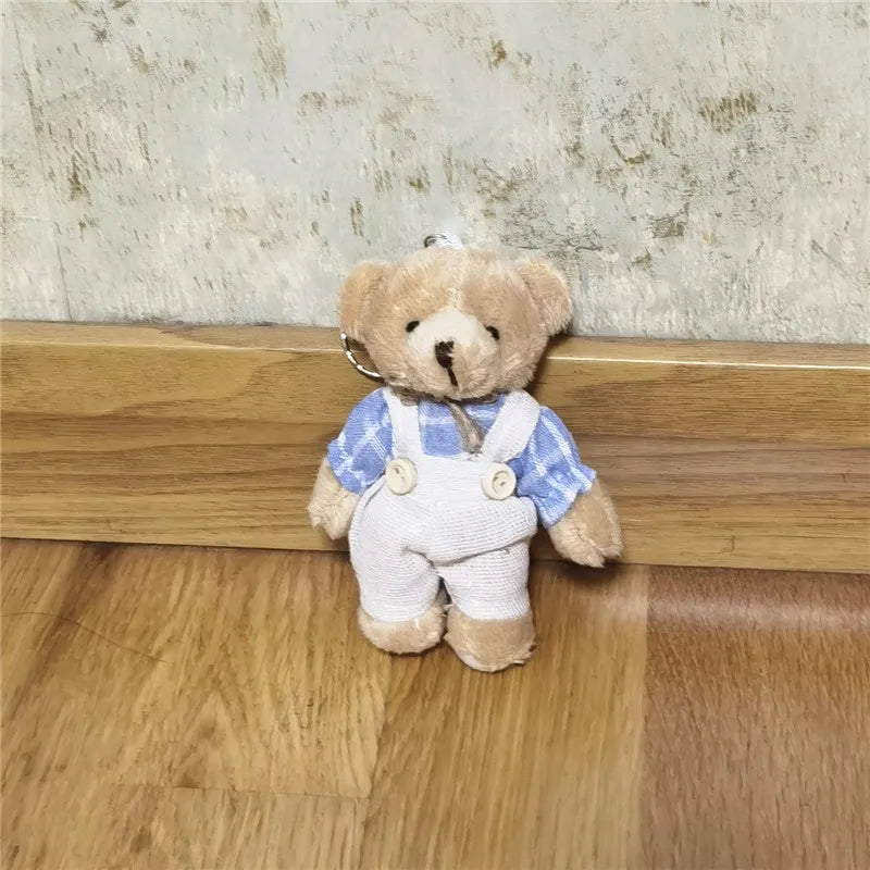 Plush Cottagecore Animal Character Charm Keychain