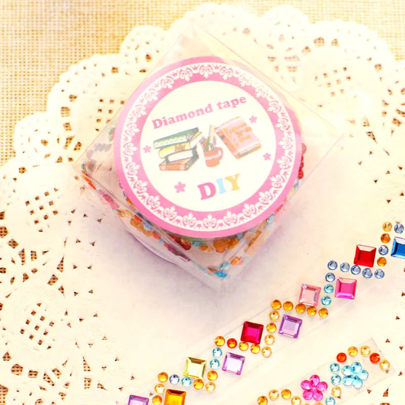 3D Sparkling Gem Sticker Roll