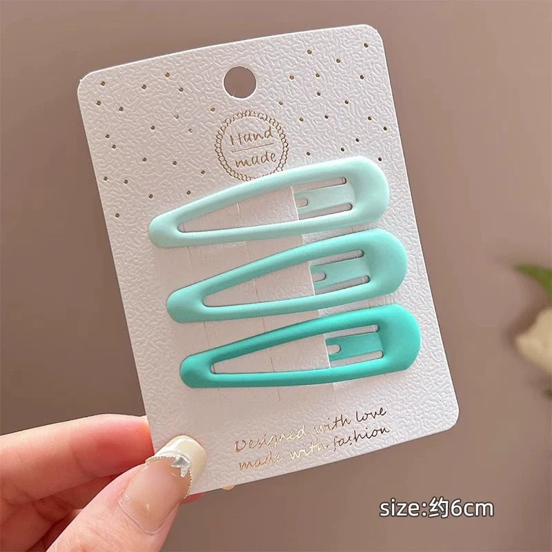 Mint Gradient Pop Hair Clip Sets