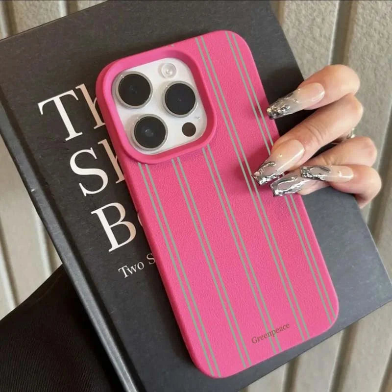 Vertical Stripe iPhone Case (8 Colours)